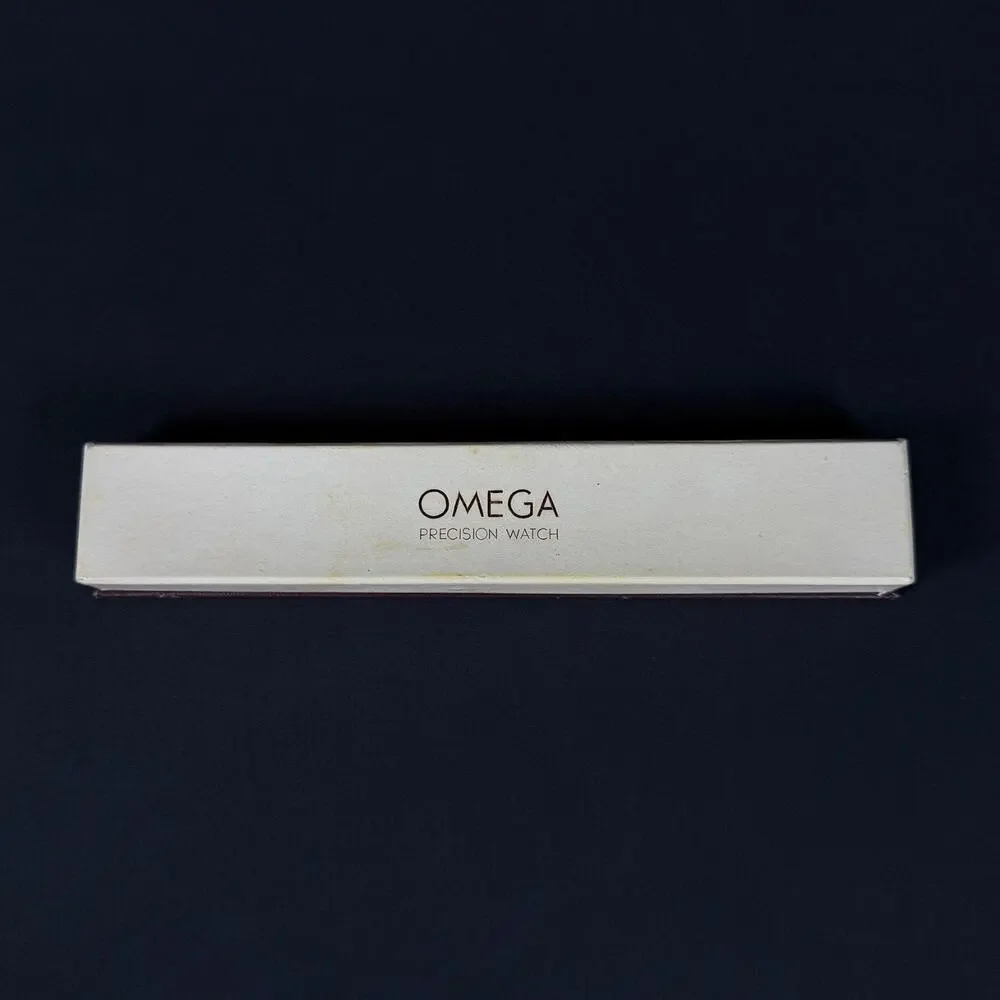 OMEGA “Precision Watch” Presentation Box Vintage original ONLY BOX